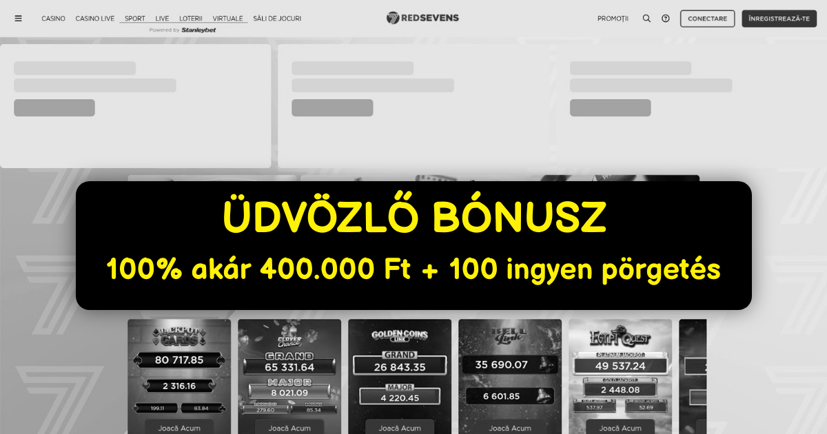RedSevens Casino - Legjobb Online Slotok | Azonnali Nyeremények